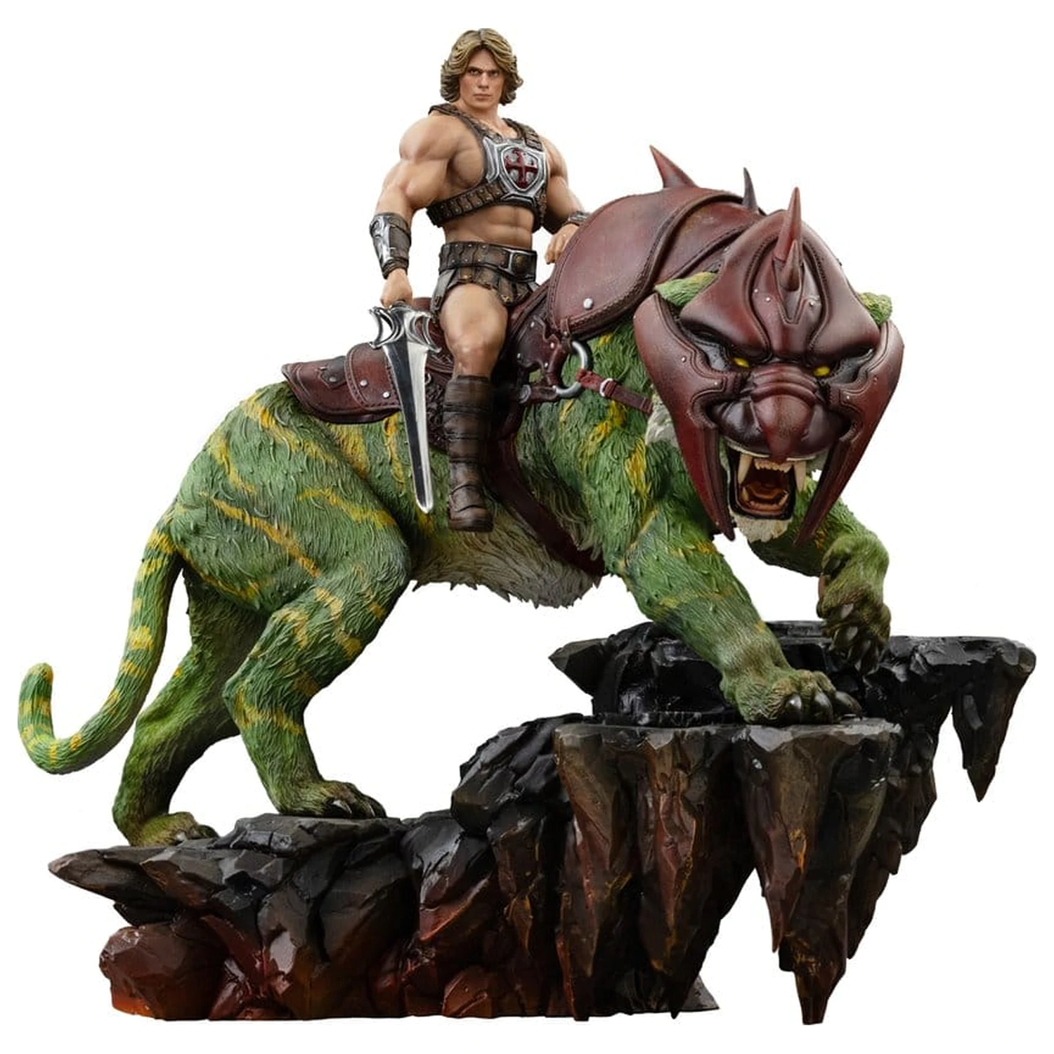Masters of the Universe Art Scale Statua 1/10 He-Man and Battle Cat 33 cm zdjęcie produktu