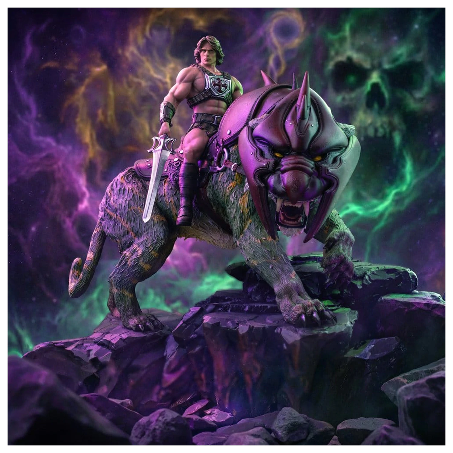 Masters of the Universe Art Scale Statua 1/10 He-Man and Battle Cat 33 cm zdjęcie produktu