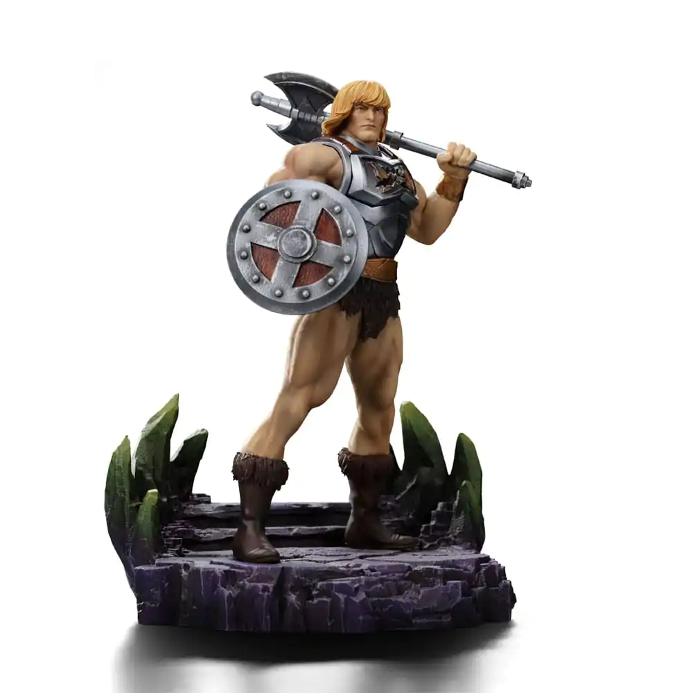 Masters of the Universe Art Scale Statua 1/10 He-Man Wersja Zbroja Bojowa 23 cm zdjęcie produktu