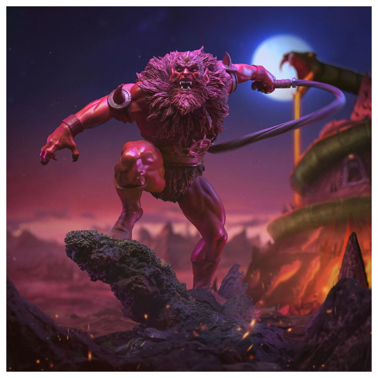 Masters of the Universe Art Scale Statua 1/10 Red Beast Man (Exclusive 2024) 23 cm zdjęcie produktu
