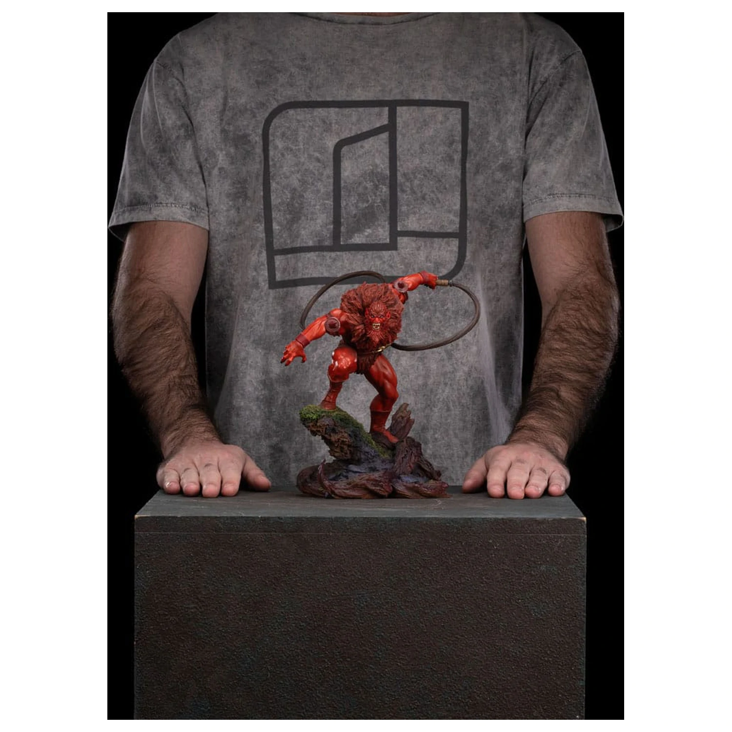 Masters of the Universe Art Scale Statua 1/10 Red Beast Man (Exclusive 2024) 23 cm zdjęcie produktu