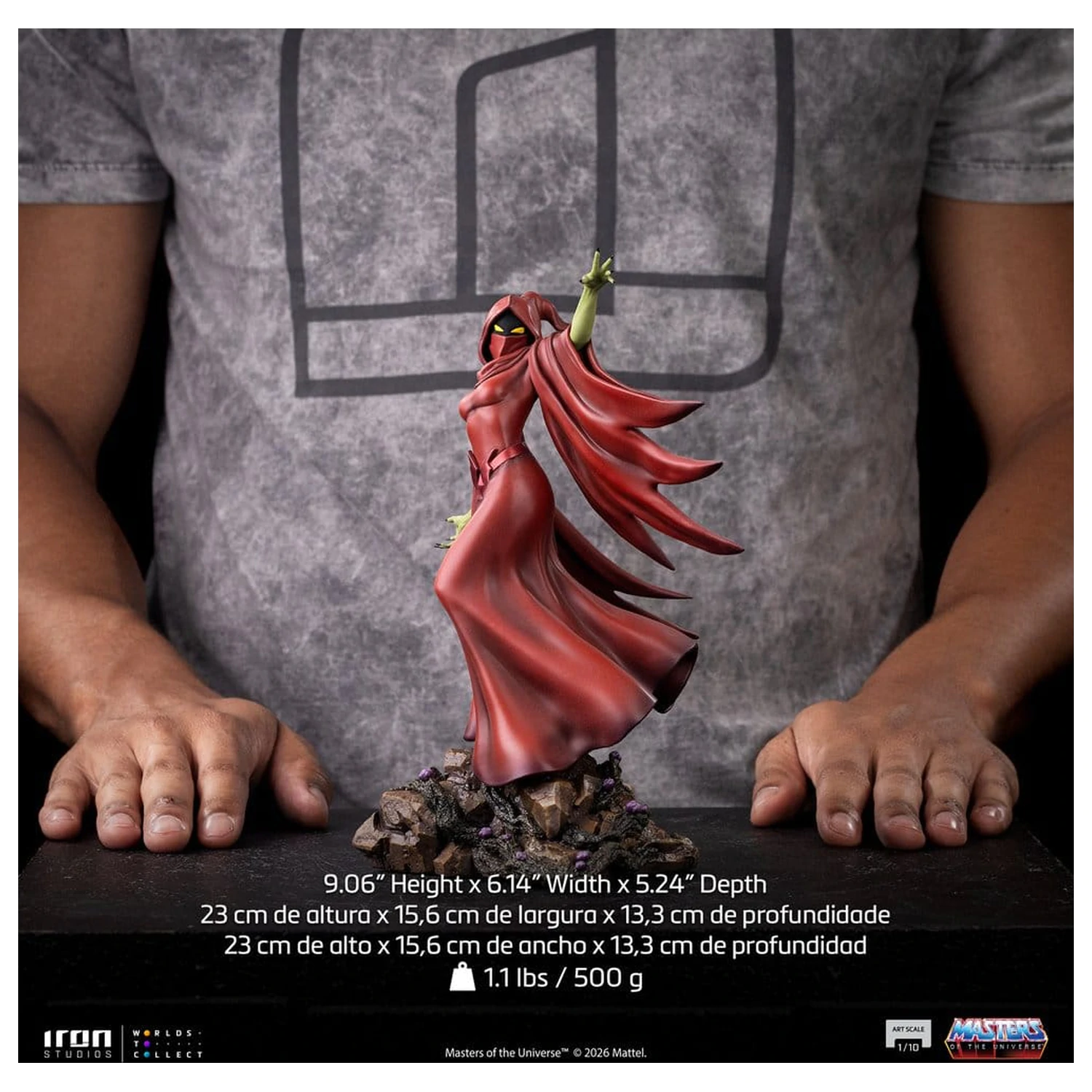 Masters of the Universe Art Scale Statue 1/10 Shadow Weaver 23 cm zdjęcie produktu