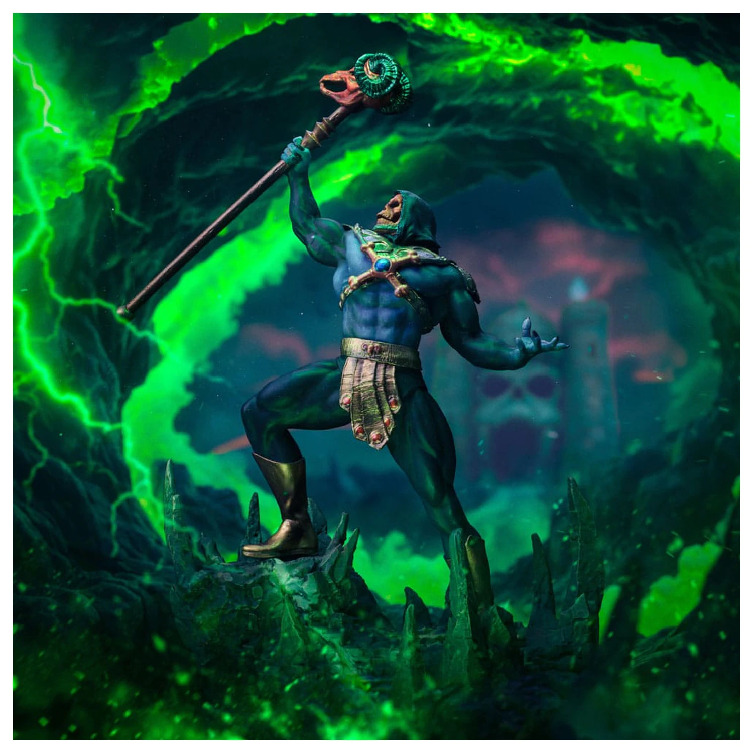 Masters of the Universe Statua Art Scale 1/10 Skeletor Disco Ver. 28 cm zdjęcie produktu