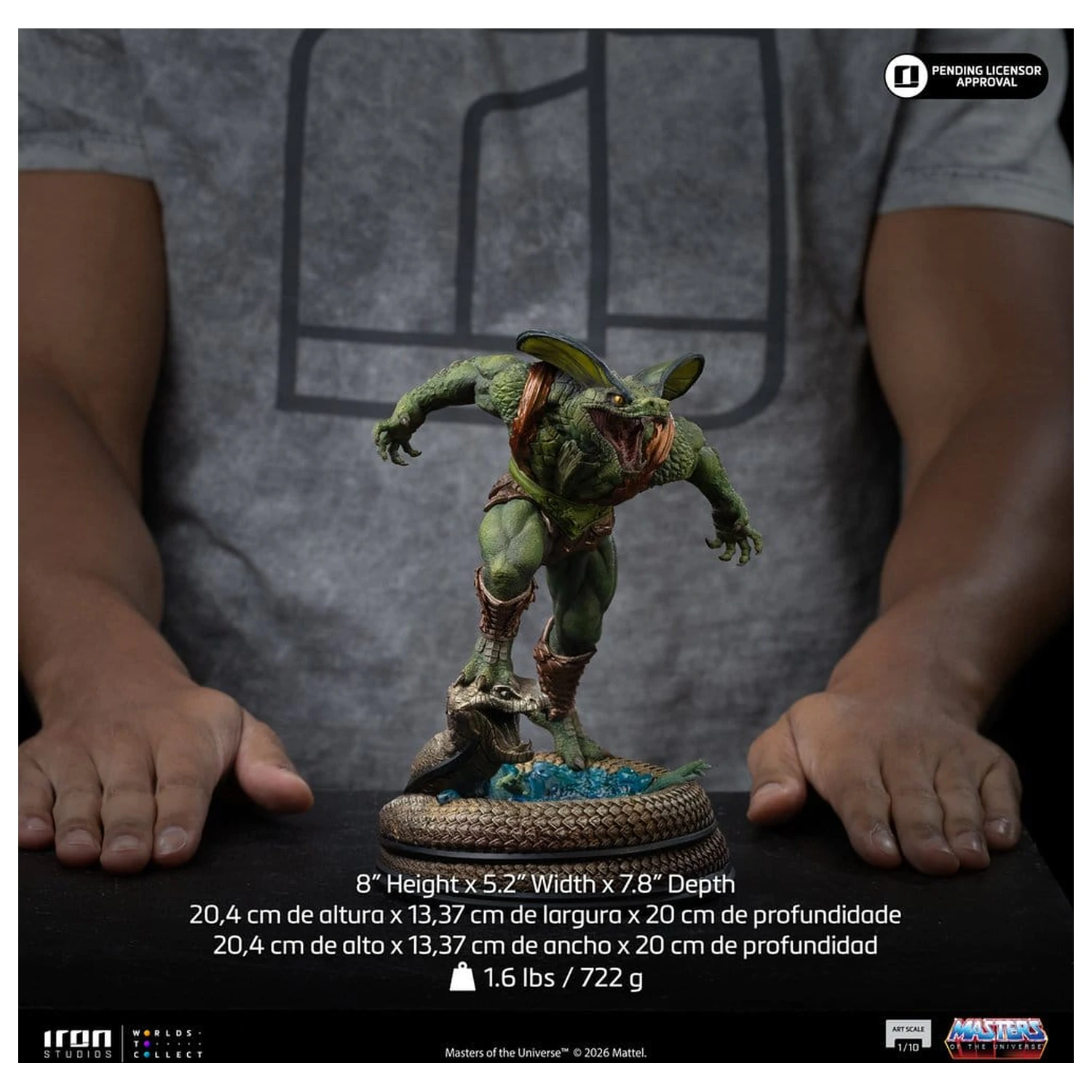 Masters of the Universe Art Scale Statuetka 1/10 Kobra Khan 20 cm zdjęcie produktu