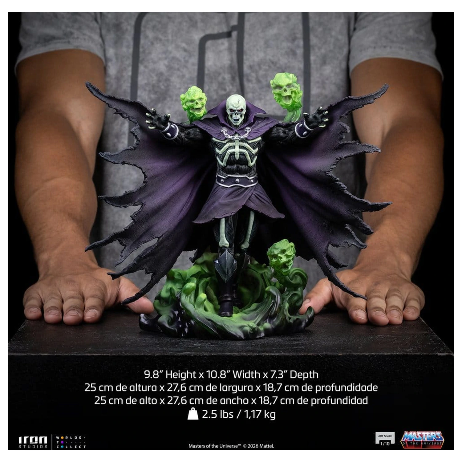 Masters of the Universe Art Scale Statue 1/10 Scareglow (Glow in the Dark) 25 cm zdjęcie produktu