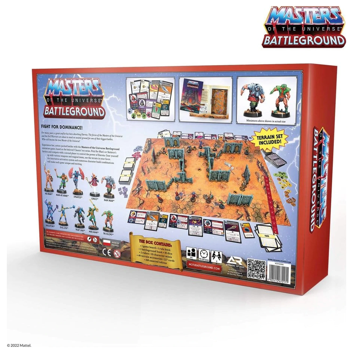 Masters of the Universe: Battleground Miniatures Game Zestaw Startowy *Angielska Wersja* zdjęcie produktu