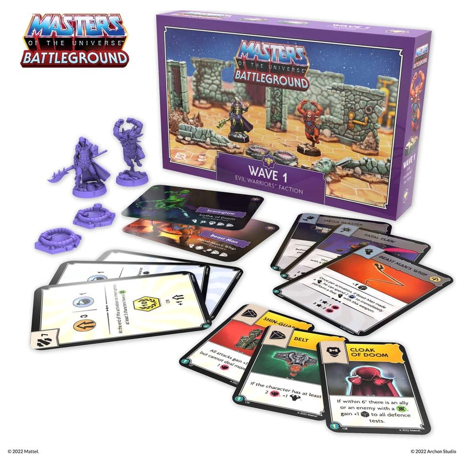 Masters of the Universe: Battleground Miniatures Game Wave 1: Frakcja Evil Warriors *Wersja angielska* zdjęcie produktu