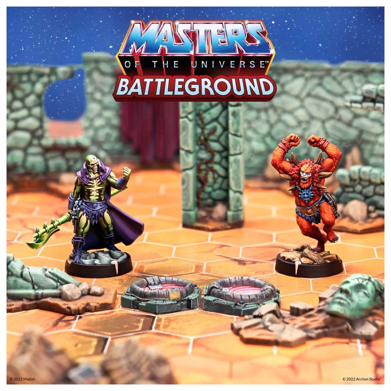 Masters of the Universe: Battleground Miniatures Game Fala 1: Frakcja Evil Warriors *Wersja niemiecka* zdjęcie produktu