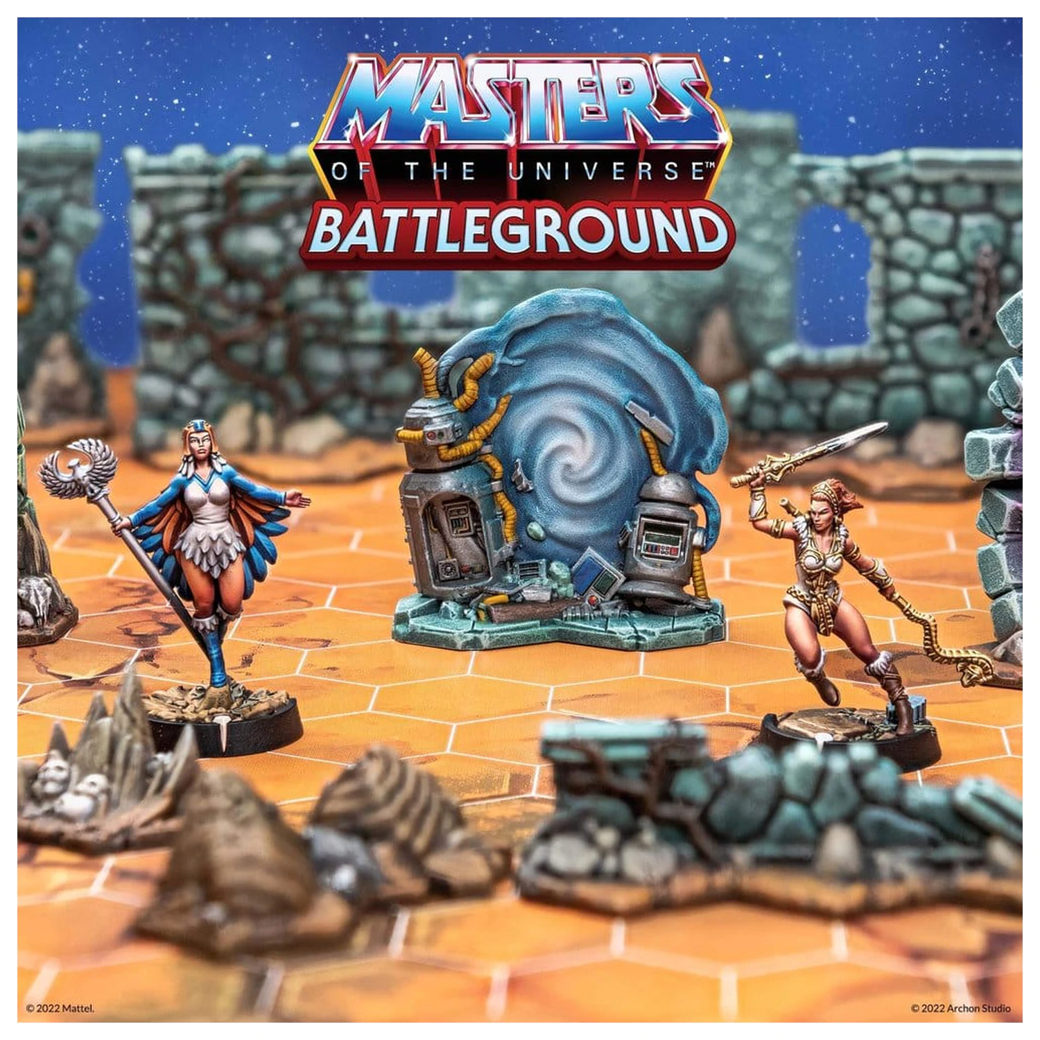 Masters of the Universe: Battleground Miniatures Game Wave 1: Masters of the Universe Faction English Version zdjęcie produktu
