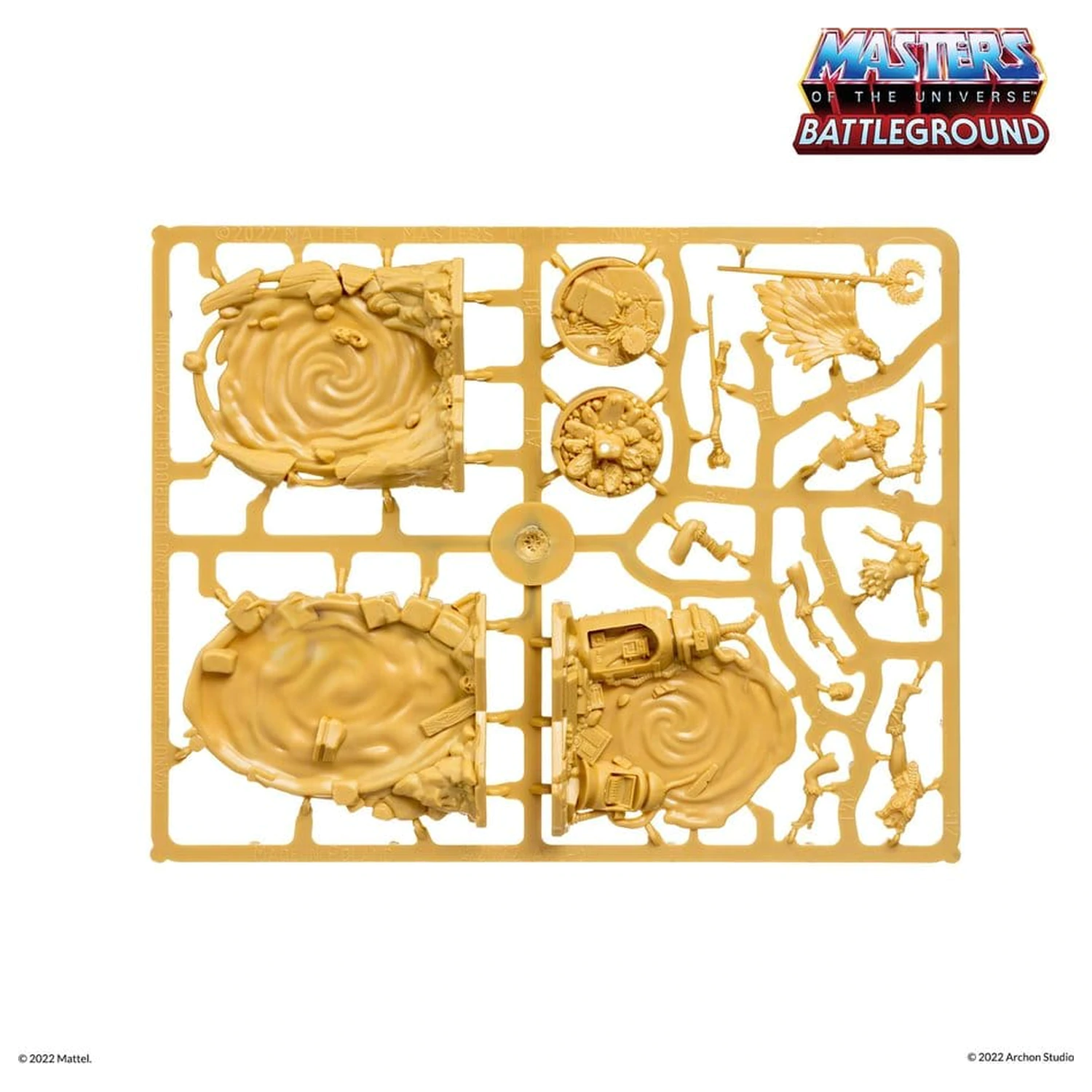 Masters of the Universe: Battleground Miniatures Game Wave 1: Masters of the Universe Faction *German Version* zdjęcie produktu