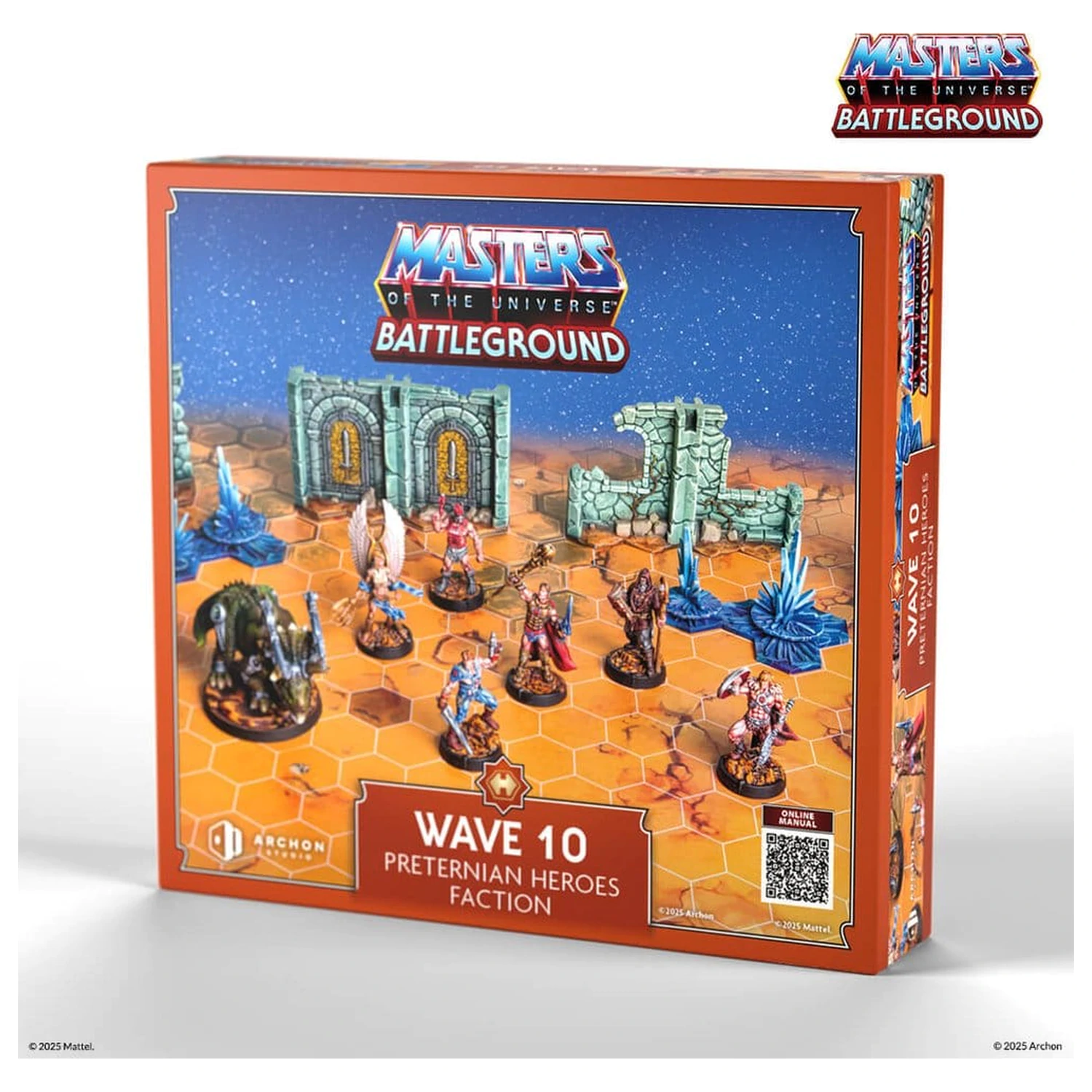 Masters of the Universe: Battleground Miniatures Game Wave 10: Preternian Heroes Faction *Angielska Wersja* zdjęcie produktu