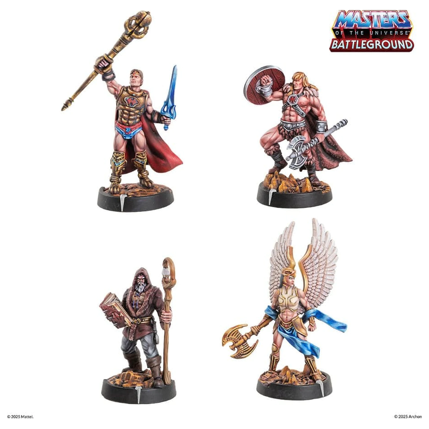 Masters of the Universe: Battleground Miniatures Game Wave 10: Preternian Heroes Faction *Angielska Wersja* zdjęcie produktu