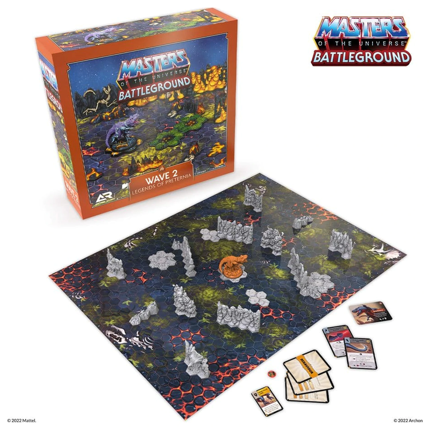Masters of the Universe: Battleground Miniatures Game Fala 2: Legends of Preternia *Wersja niemiecka* zdjęcie produktu