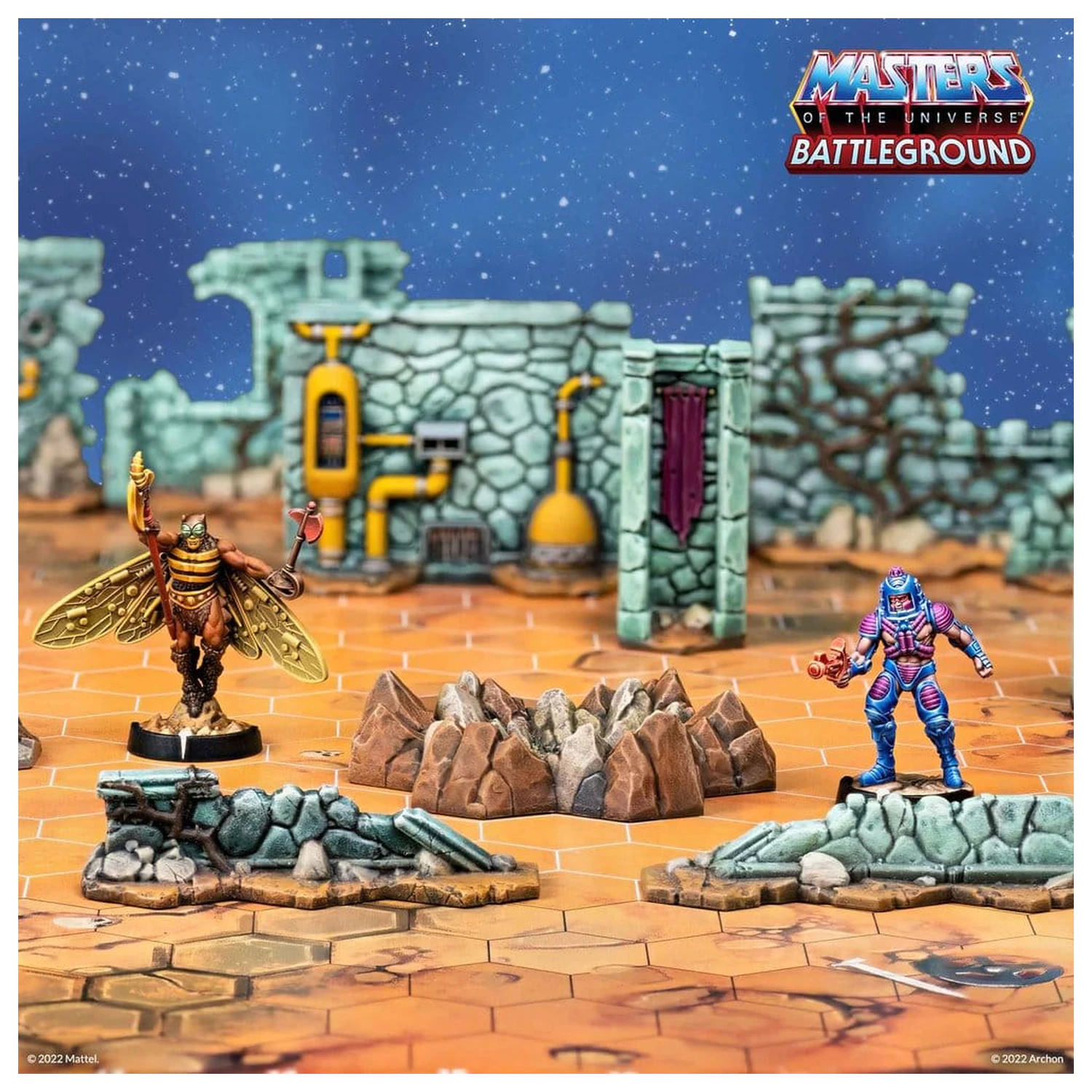 Masters of the Universe: Battleground Miniatures Game Fala 3: Masters of the Universe Frakcja *Wersja angielska* zdjęcie produktu
