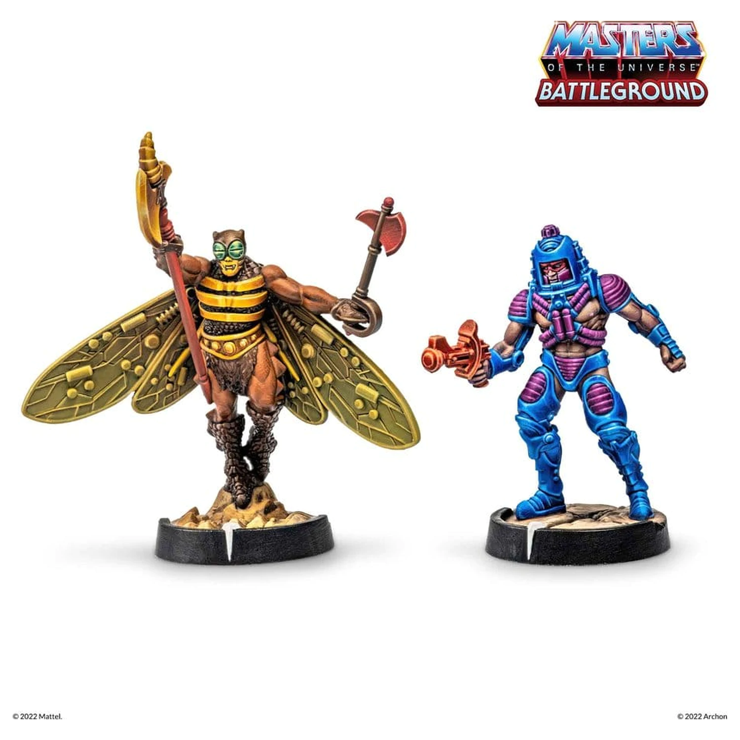 Masters of the Universe: Battleground Miniatures Game Wave 3: Masters of the Universe Faction *Niemiecka Wersja* zdjęcie produktu