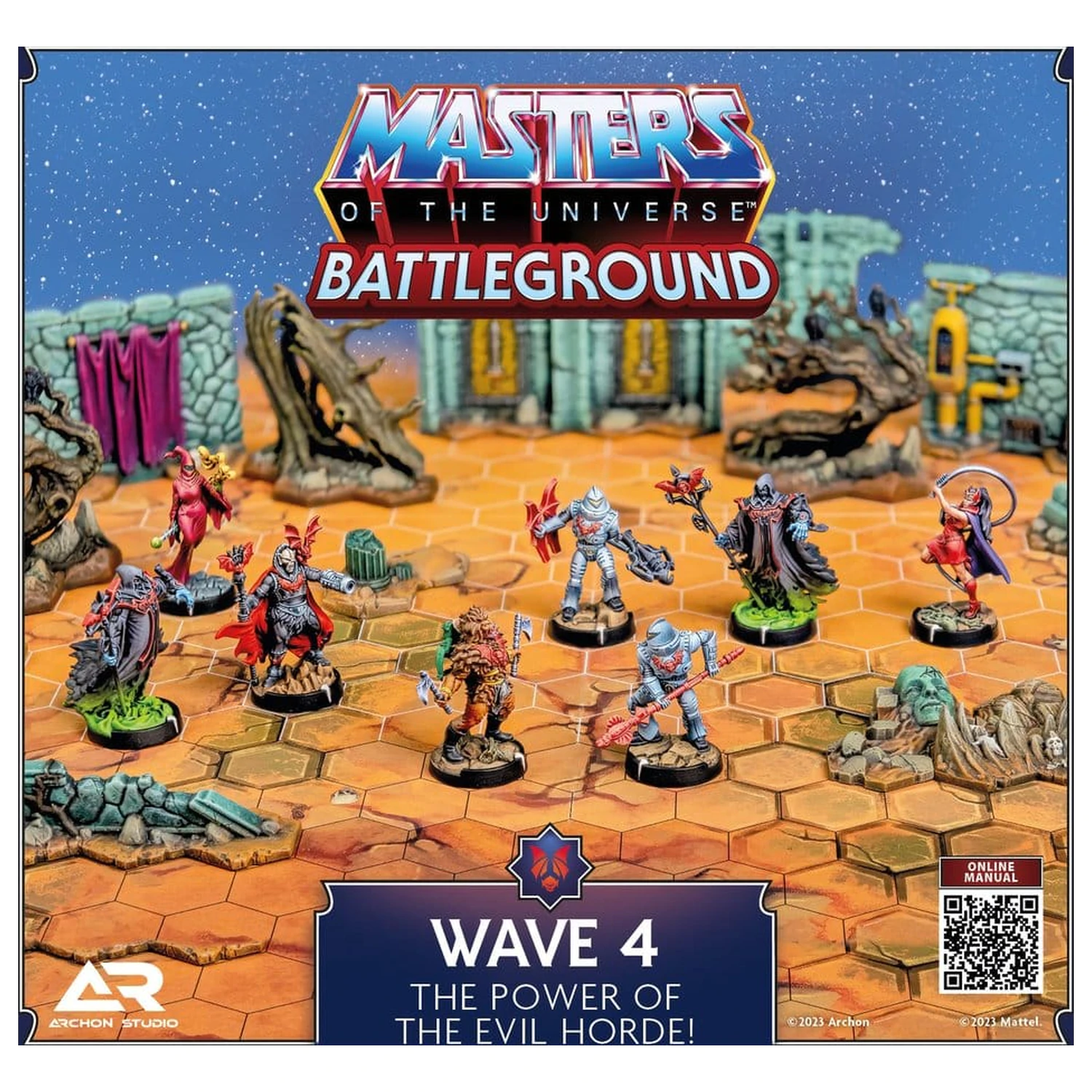 Masters of the Universe: Battleground Miniatures Game Wave 4: The Power of the Evil Horde *wersja angielska* zdjęcie produktu