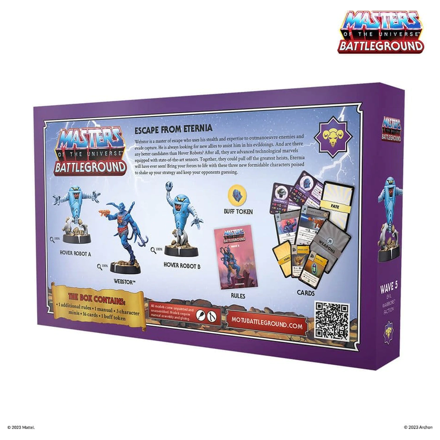 Masters of the Universe: Battleground Miniatures Game Wave 5: Evil Warriors Faction *Wersja angielska* zdjęcie produktu