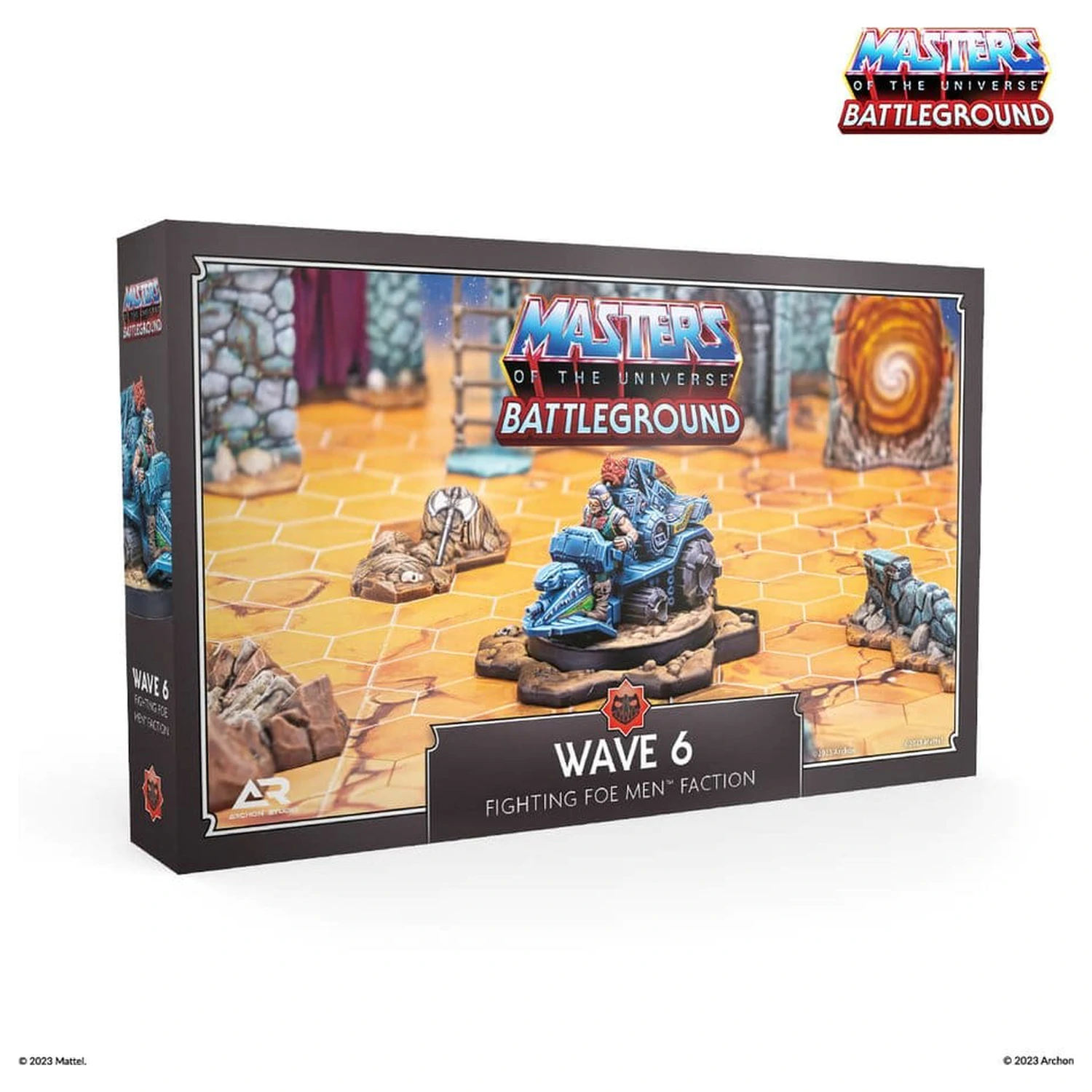 Masters of the Universe: Battleground Miniatures Game Wave 6: Fighting Foe Men Faction *niemiecka wersja* zdjęcie produktu