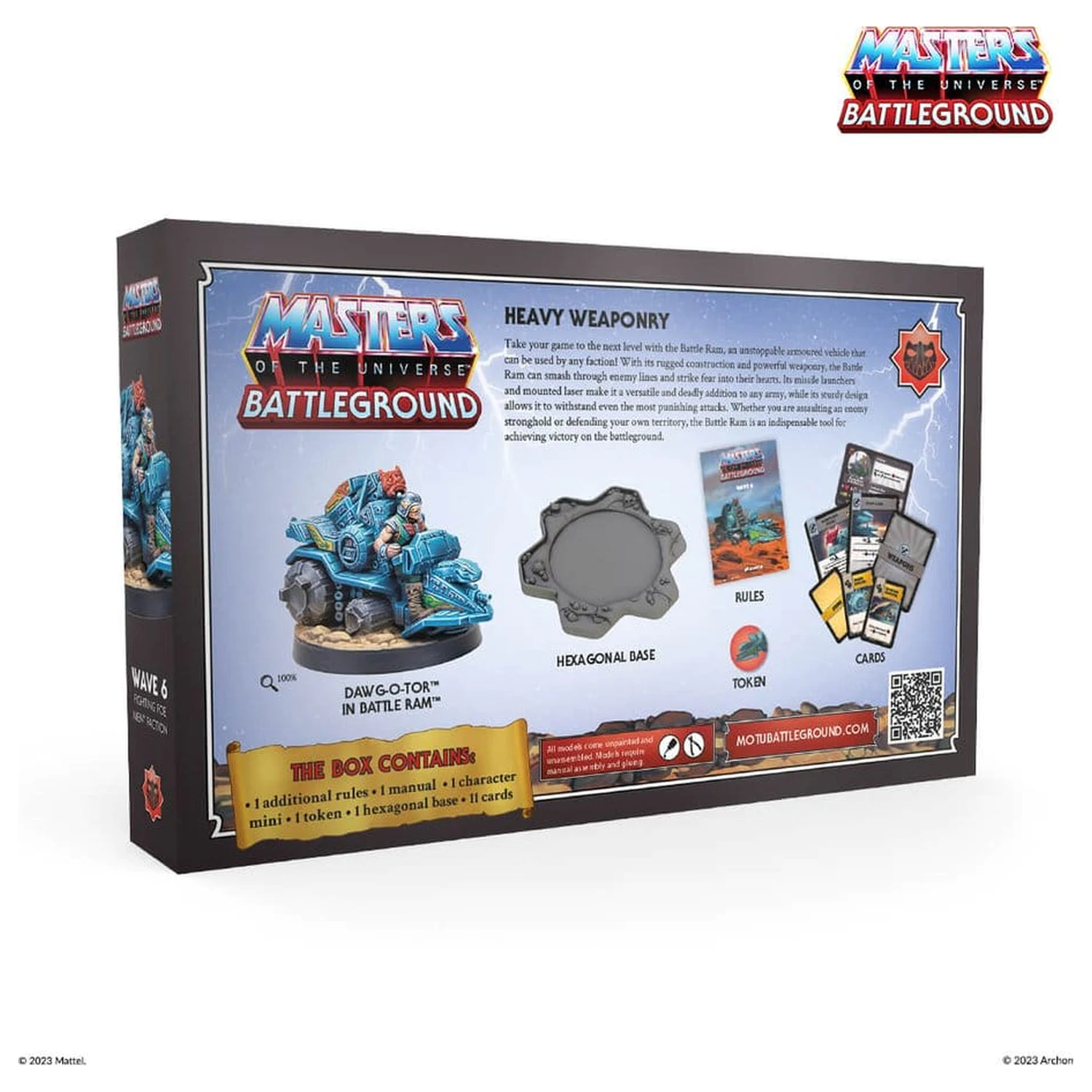 Masters of the Universe: Battleground Miniatures Game Wave 6: Fighting Foe Men Faction *niemiecka wersja* zdjęcie produktu