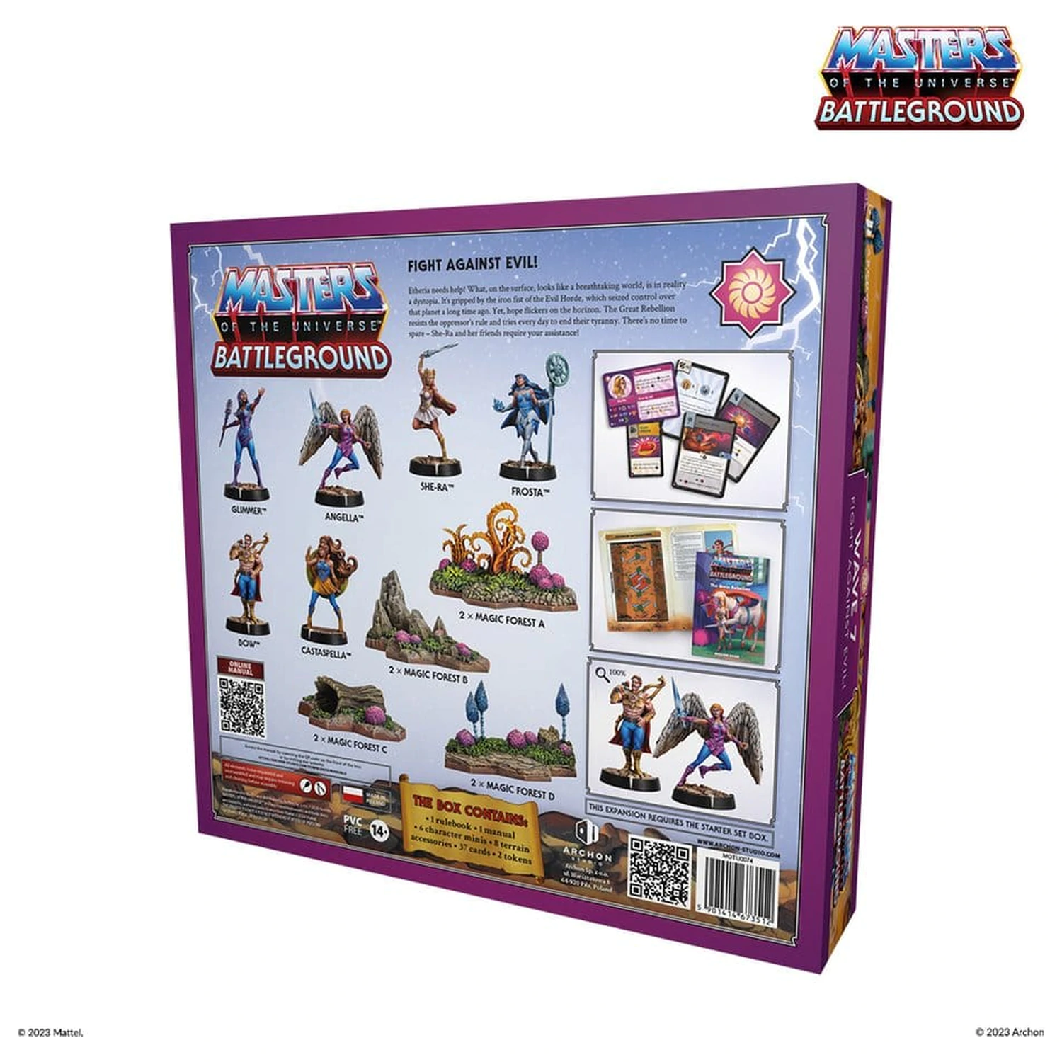 Masters of the Universe: Battleground Miniatures Game Wave 7: The Great Rebellion *niemiecka wersja* zdjęcie produktu