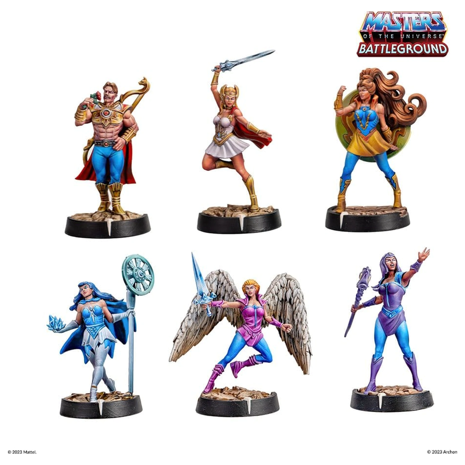 Masters of the Universe: Battleground Miniatures Game Wave 7: The Great Rebellion *niemiecka wersja* zdjęcie produktu