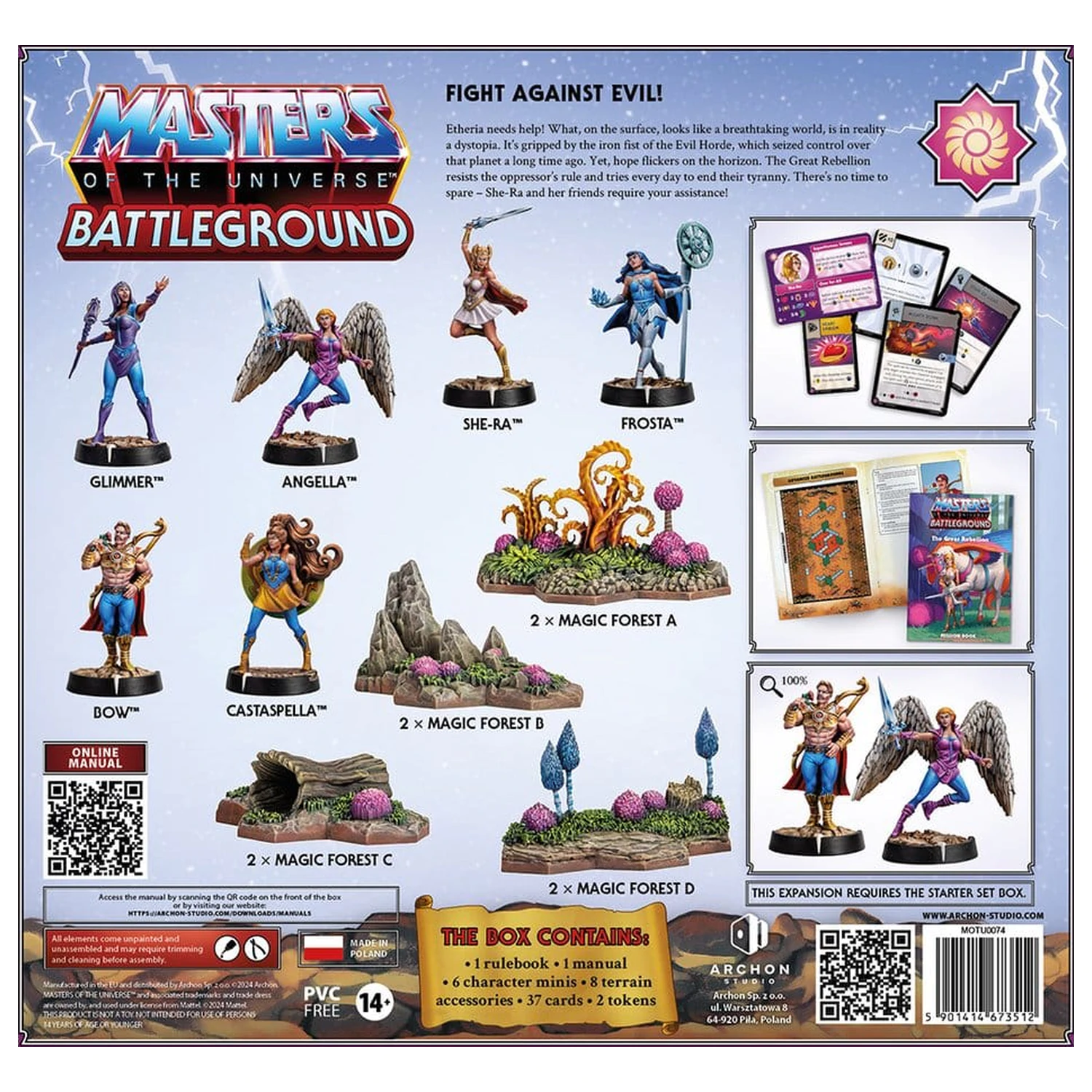 Masters of the Universe: Battleground Miniatures Game Wave 7: The Great Rebellion *niemiecka wersja* zdjęcie produktu