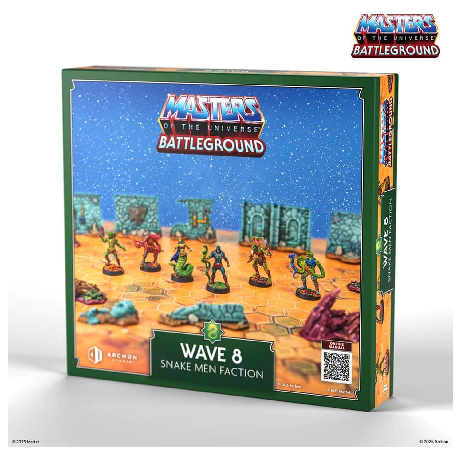 Masters of the Universe: Battleground Miniatures Gra Wave 8: frakcja Snake Men *Angielska wersja* zdjęcie produktu
