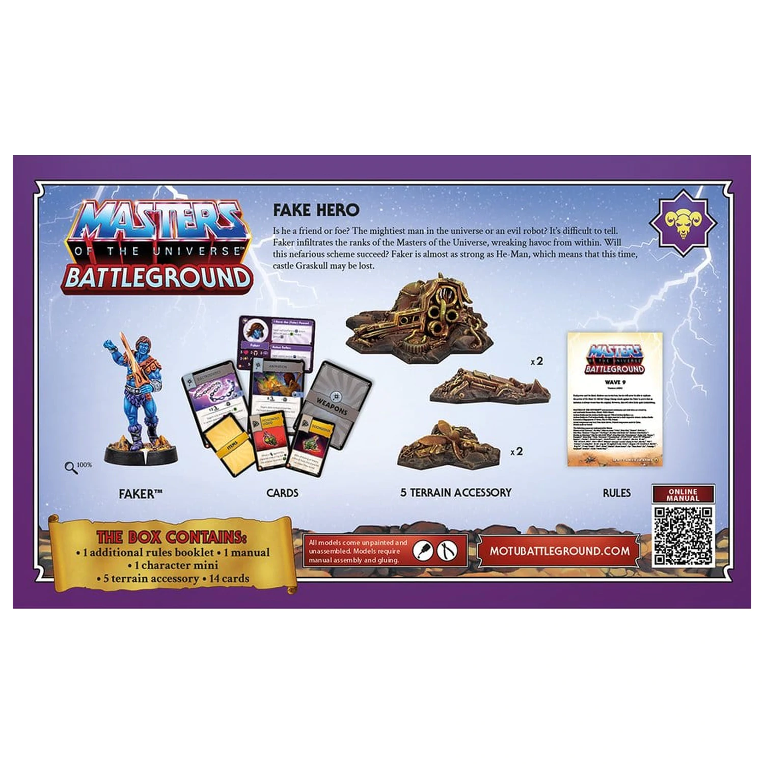 Masters of the Universe: Battleground Miniatures Game Wave 9: Frakcja Evil Warriors *Angielska Wersja* zdjęcie produktu