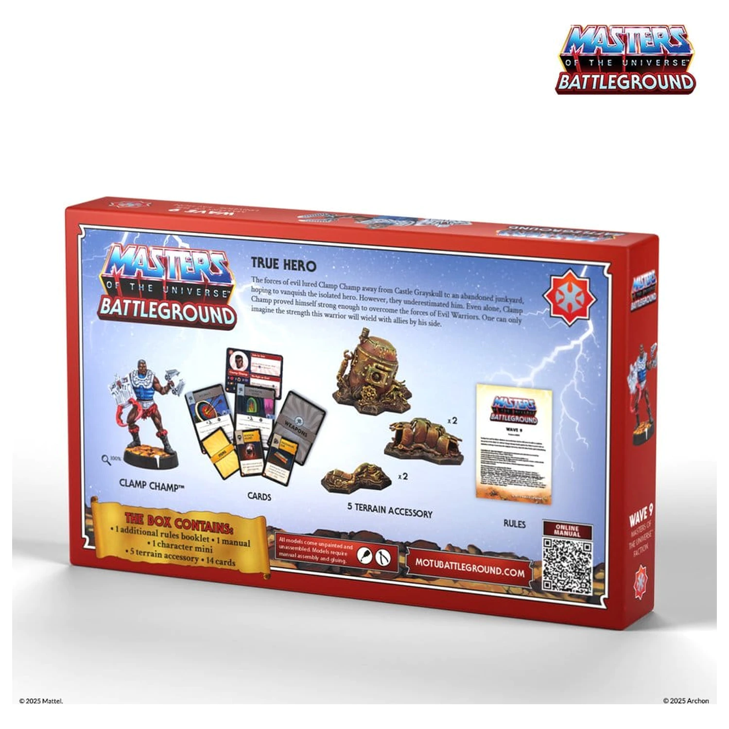 Masters of the Universe: Battleground Miniatures Game Wave 9: Masters of the Universe Faction *Angielska Wersja* zdjęcie produktu