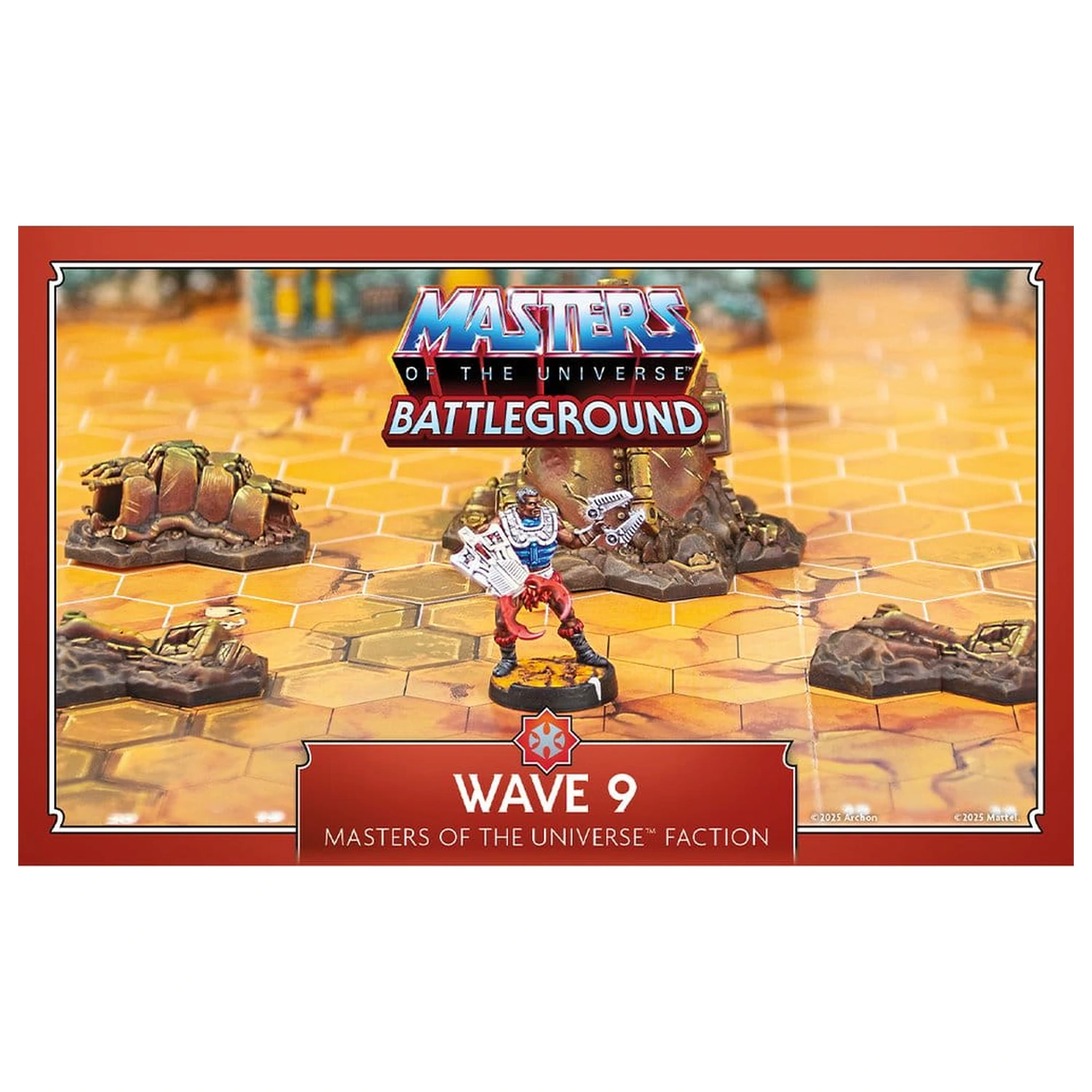 Masters of the Universe: Battleground Miniatures Game Wave 9: Masters of the Universe Faction *Niemiecka Wersja* zdjęcie produktu