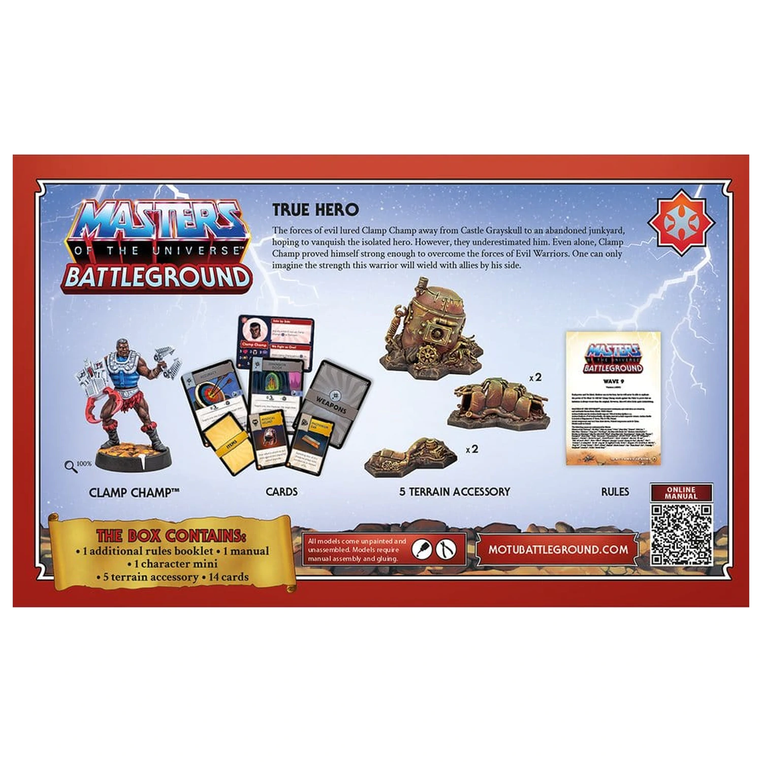 Masters of the Universe: Battleground Miniatures Game Wave 9: Masters of the Universe Faction *Niemiecka Wersja* zdjęcie produktu