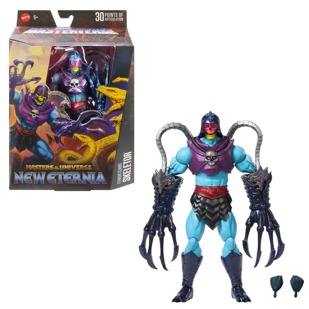 Masters of the Universe New Etheria figurka akcji Terror Claws Skeletor 18 cm zdjęcie produktu