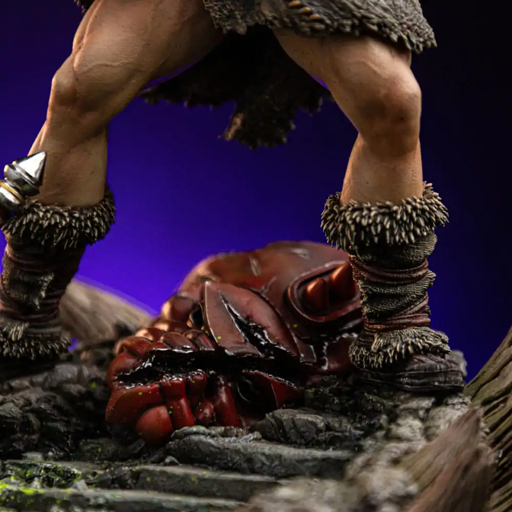 Masters of the Universe Deluxe Art Scale Statue 1/10 He-Man Unleashed Statua 34 cm zdjęcie produktu