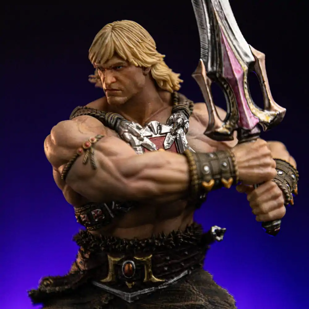 Masters of the Universe Deluxe Art Scale Statue 1/10 He-Man Unleashed Statua 34 cm zdjęcie produktu