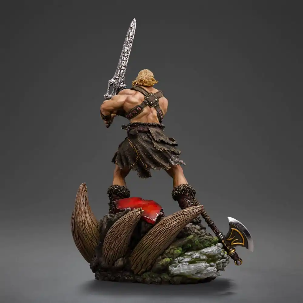 Masters of the Universe Deluxe Art Scale Statue 1/10 He-Man Unleashed Statua 34 cm zdjęcie produktu