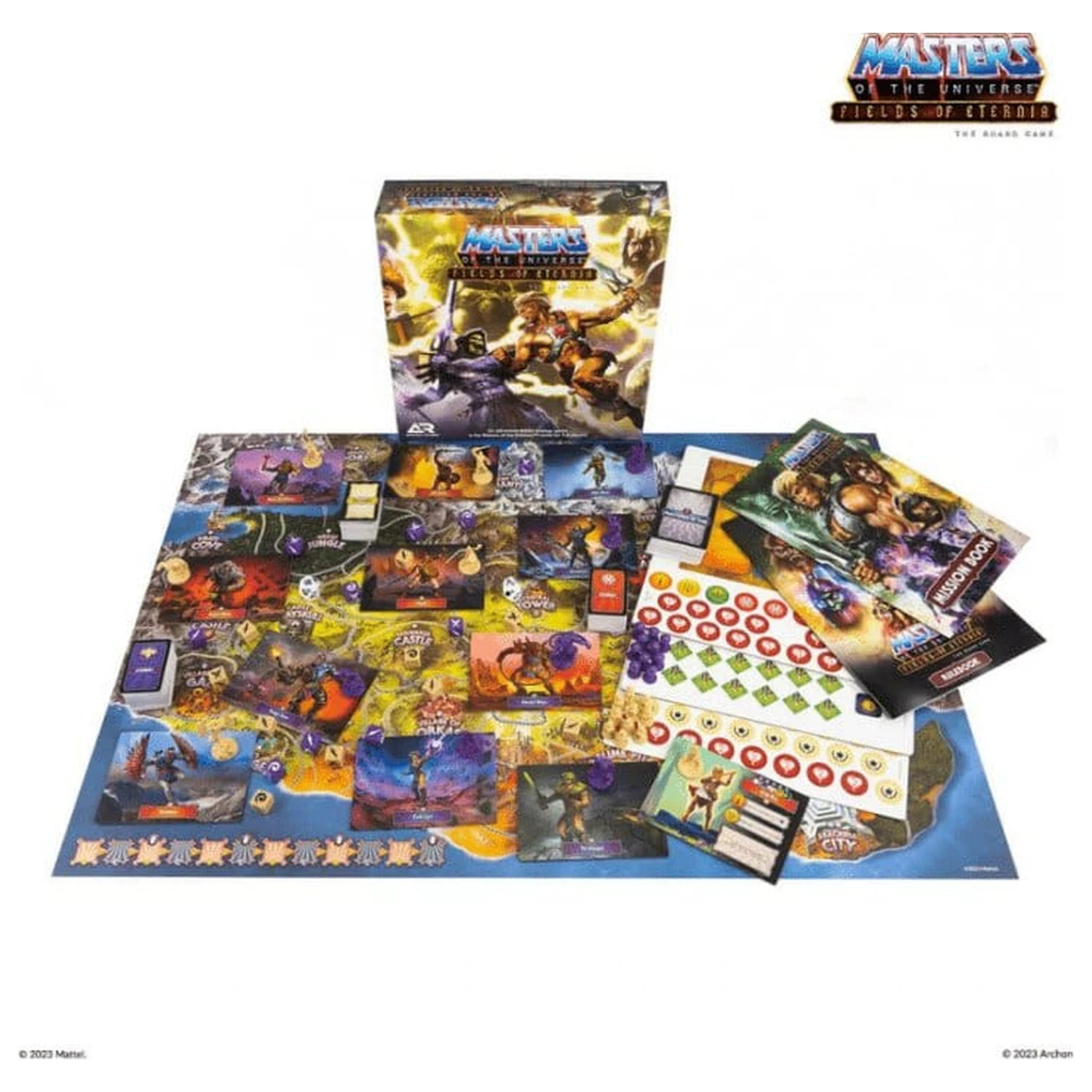 Masters of the Universe Gra planszowa Fields of Eternia Wersja angielska zdjęcie produktu
