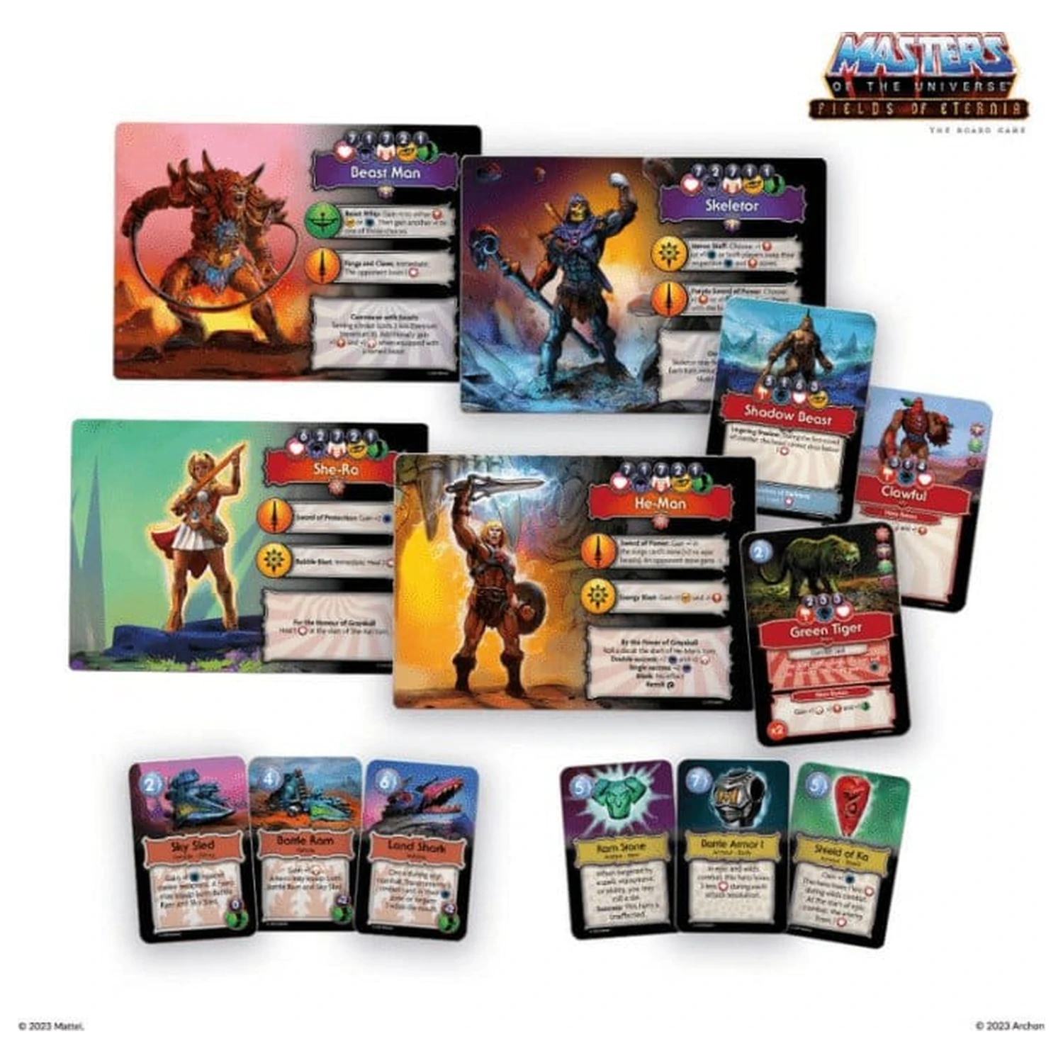 Masters of the Universe Gra planszowa Fields of Eternia Wersja angielska zdjęcie produktu