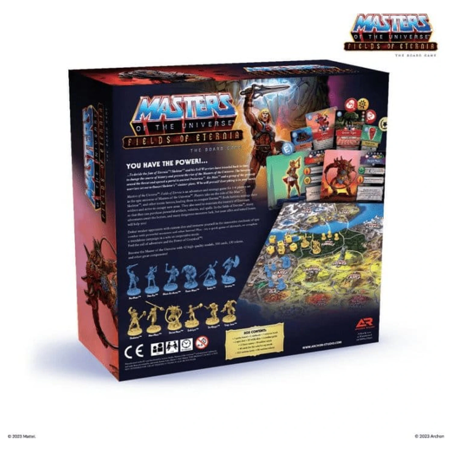 Masters of the Universe Gra planszowa Fields of Eternia Wersja angielska zdjęcie produktu