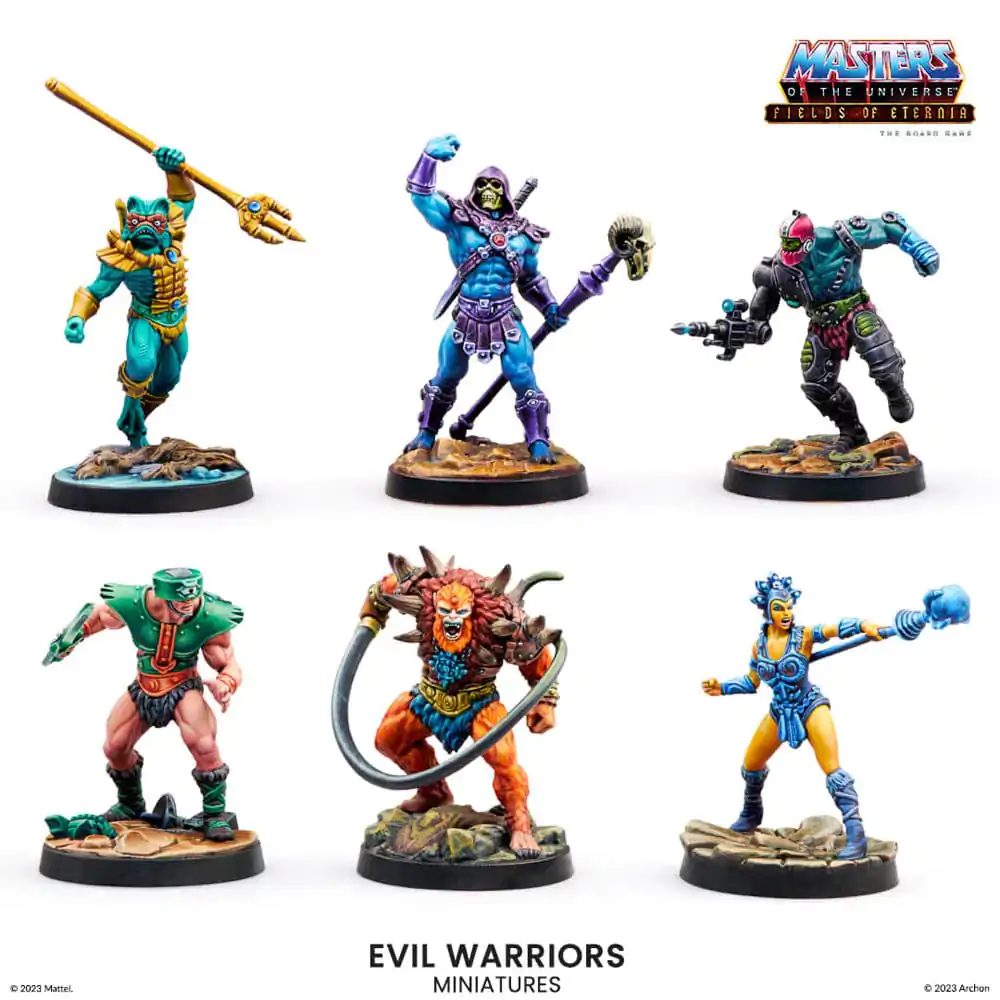 Masters of the Universe Board Game Fields of Eternia Niemiecka Edycja zdjęcie produktu
