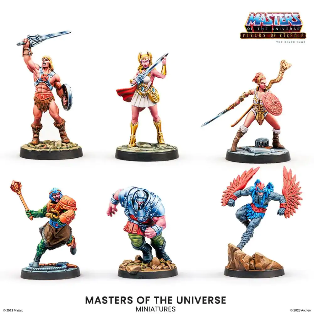 Masters of the Universe Board Game Fields of Eternia Niemiecka Edycja zdjęcie produktu