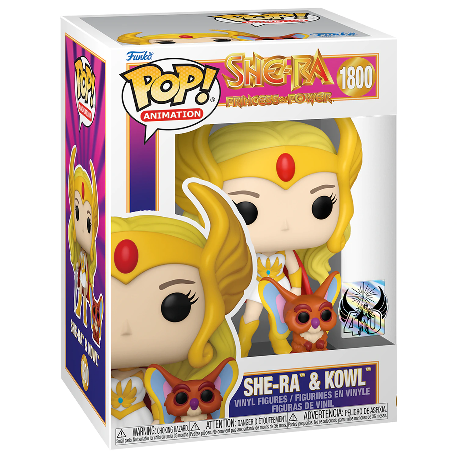 Masters of The Universe Funko POP! & Buddy Figurka winylowa She-Ra z Kowl 9 cm zdjęcie produktu