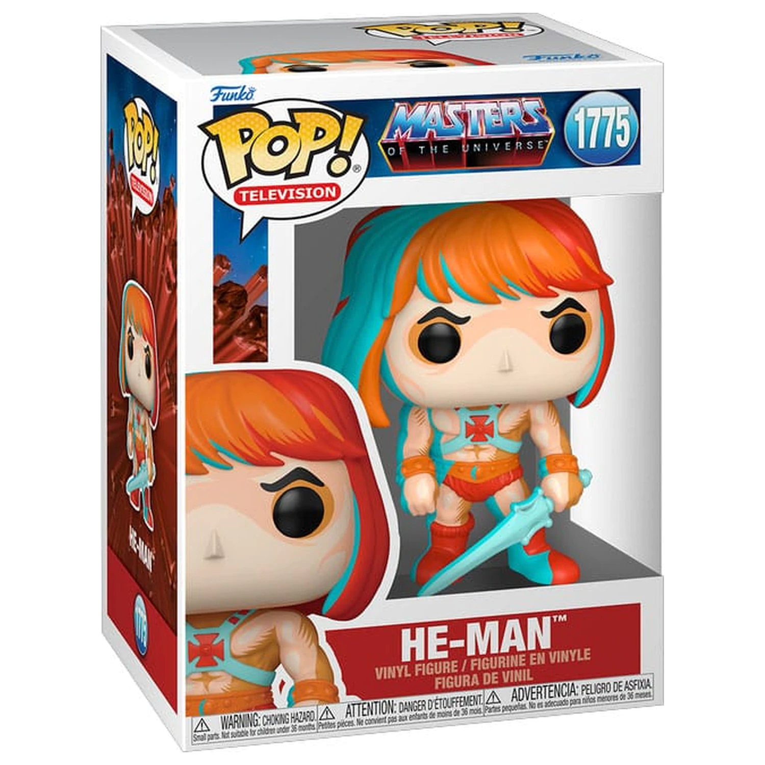 Masters of the Universe Funko POP! Television Figurka winylowa He-Man (Comic Deco) 9 cm zdjęcie produktu