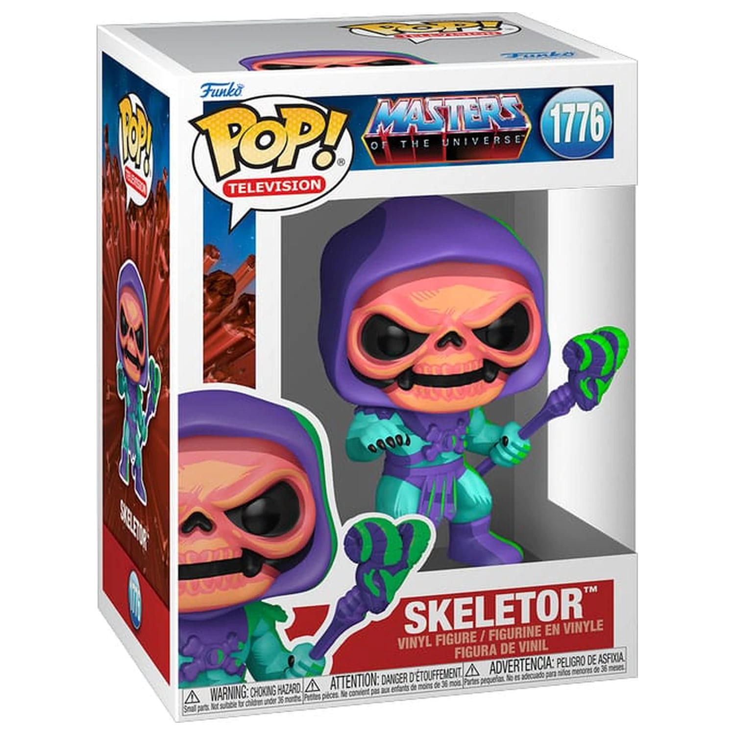 Masters of the Universe Funko POP! Television Figurka Winyl Skeletor (Comic Deco) 9 cm zdjęcie produktu