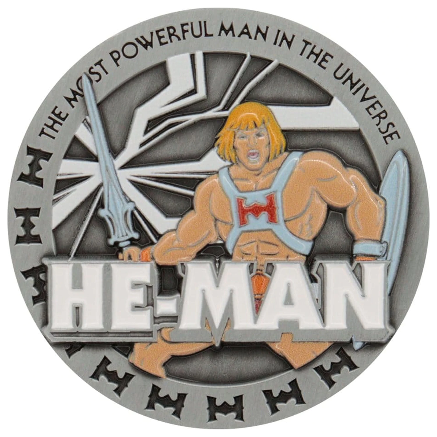 Masters of the Universe Kolekcjonerska moneta He-Man Edycja Limitowana zdjęcie produktu