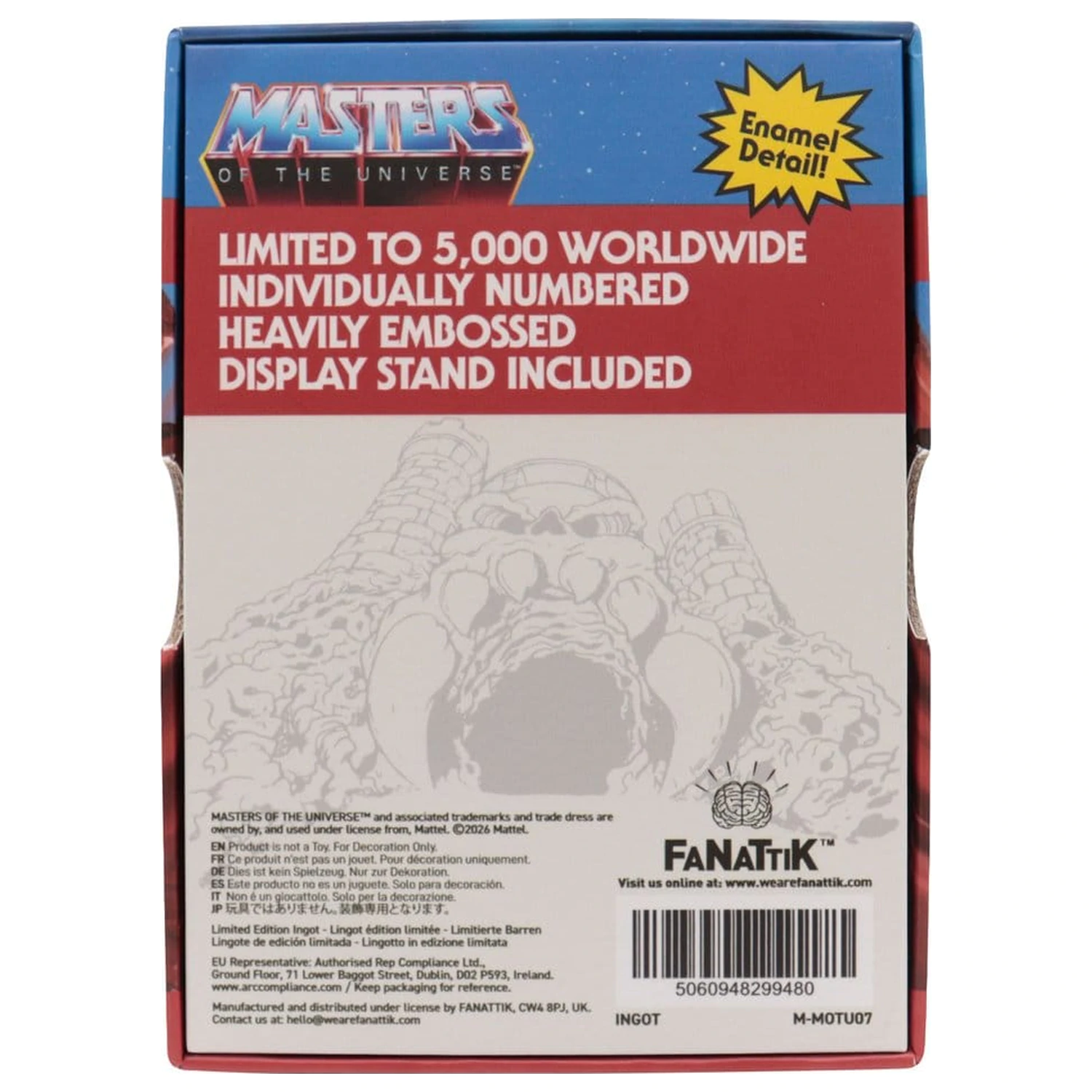 Masters of the Universe Ingot He-Man & She-Ra Edycja Limitowana zdjęcie produktu