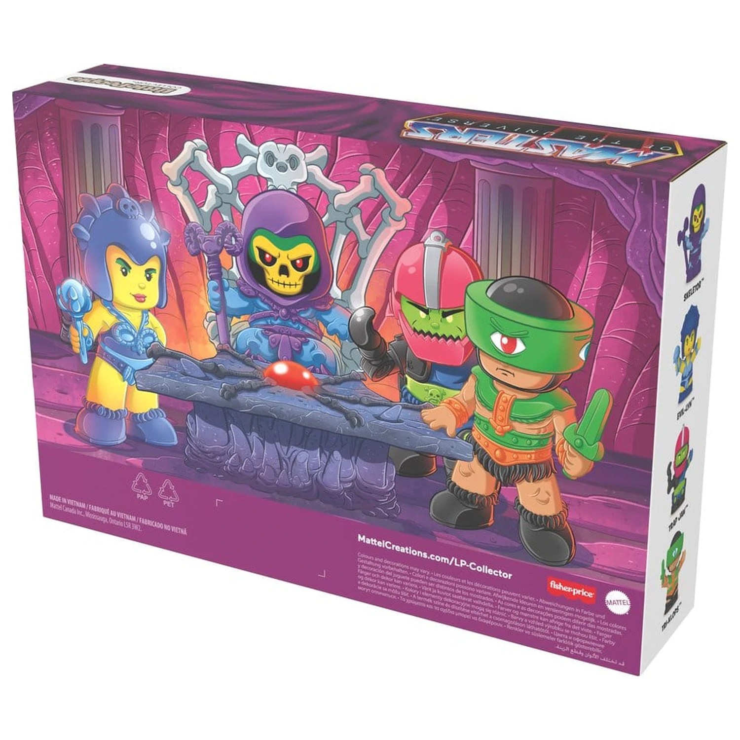 Masters of the Universe Little People Collector Mini Figure 4-Pack Evil Warriors 7 cm zdjęcie produktu