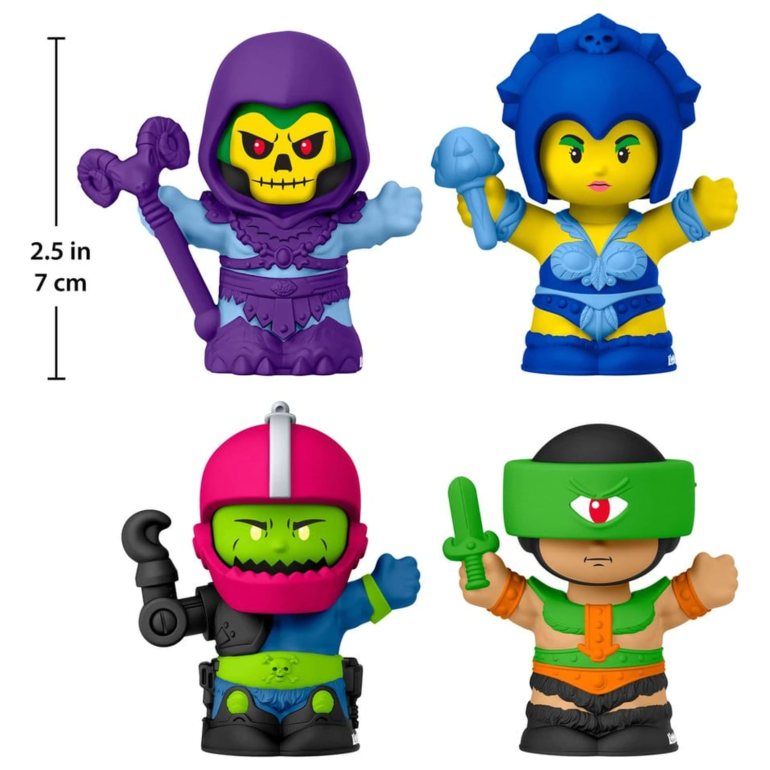 Masters of the Universe Little People Collector Mini Figure 4-Pack Evil Warriors 7 cm zdjęcie produktu