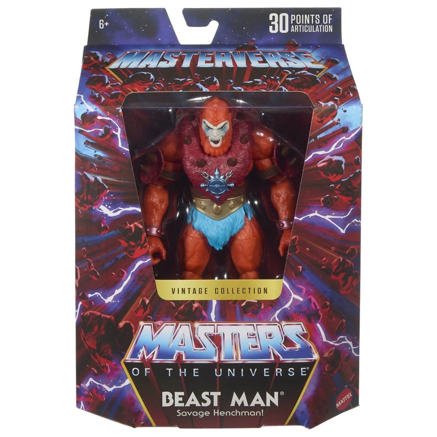 Masters of the Universe Masterverse Figurka akcji Vintage Collection: Beast Man 18 cm zdjęcie produktu
