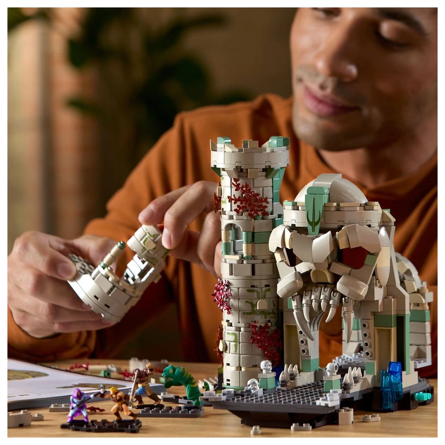 Masters of the Universe Mattel Brick Shop Zestaw konstrukcyjny Castle Grayskull zdjęcie produktu