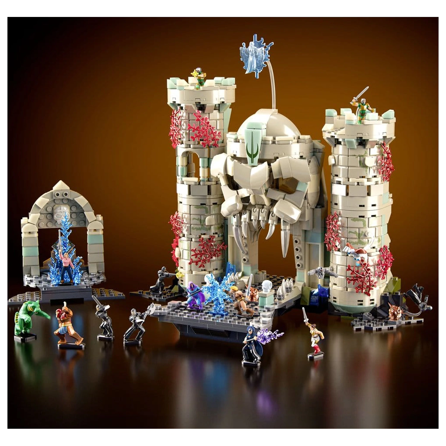 Masters of the Universe Mattel Brick Shop Zestaw konstrukcyjny Castle Grayskull zdjęcie produktu